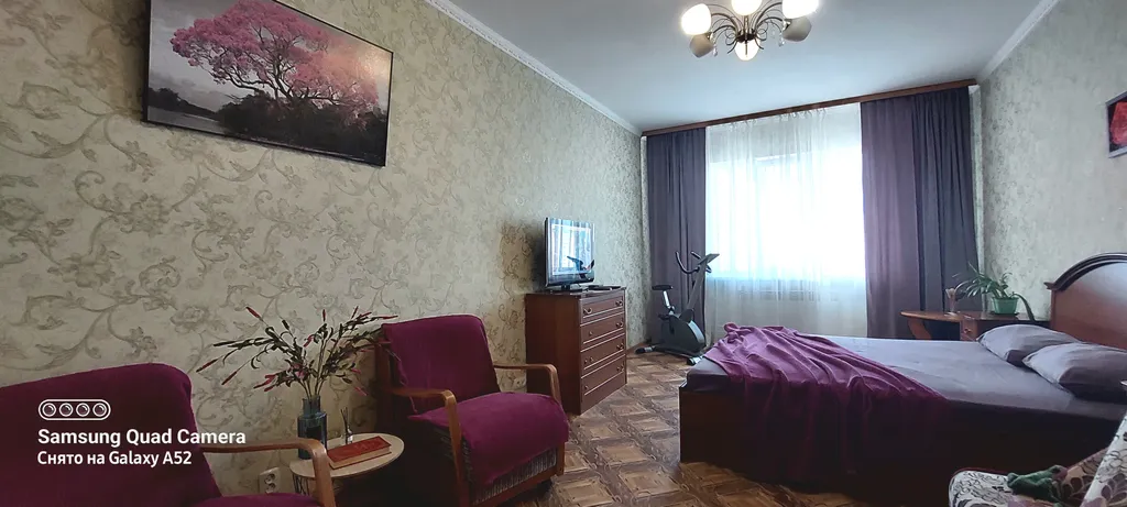 Светлая просторная квартира с видом на храм Георгия Победоносца