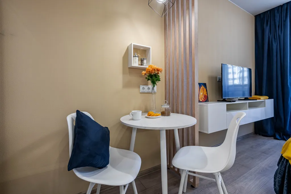 Квартира-студия апельсин