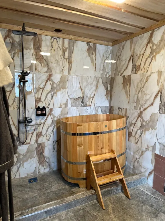 Дом с баней в горах Осетии