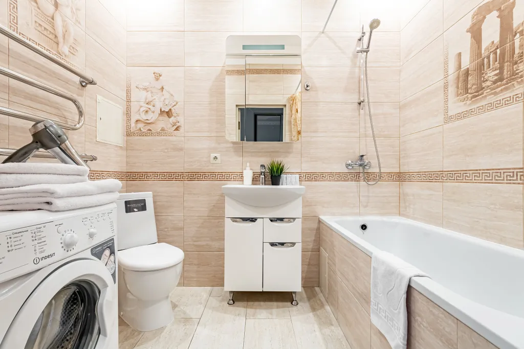 Квартира Квартира Стильная евродвушка с балконом, фмр, lounge-зона, техника, комфорт — Краснодар