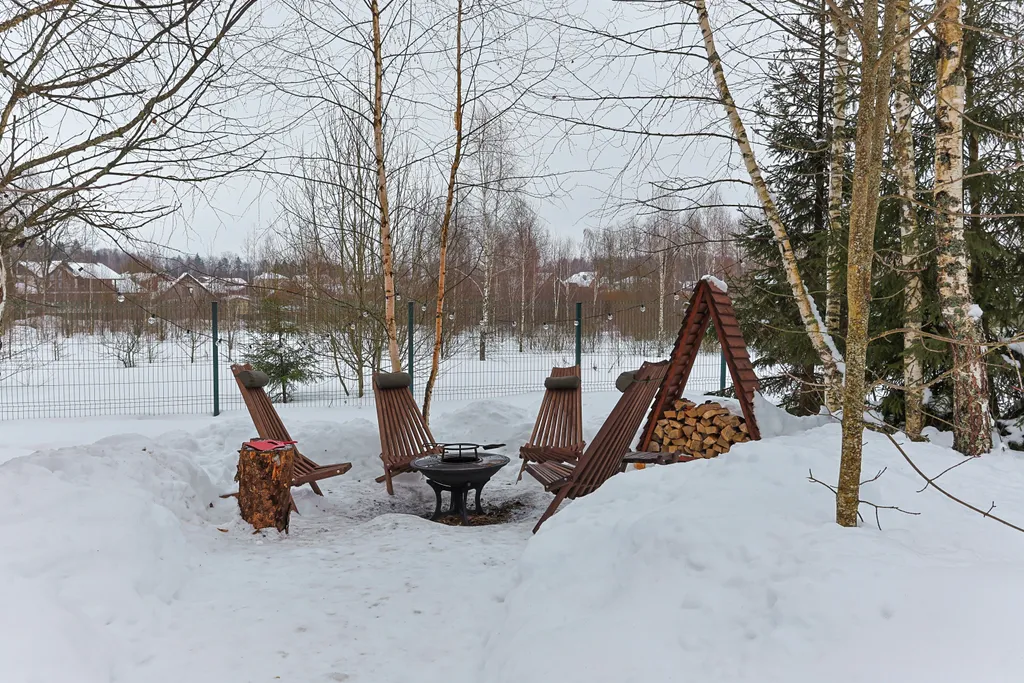 Коттедж Дизайнерский коттедж Бари с уличной купелью Фурако возле леса — Истра