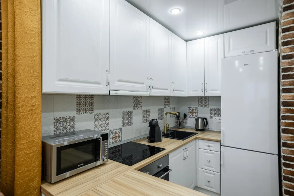 Стильные апартаменты с видом на город