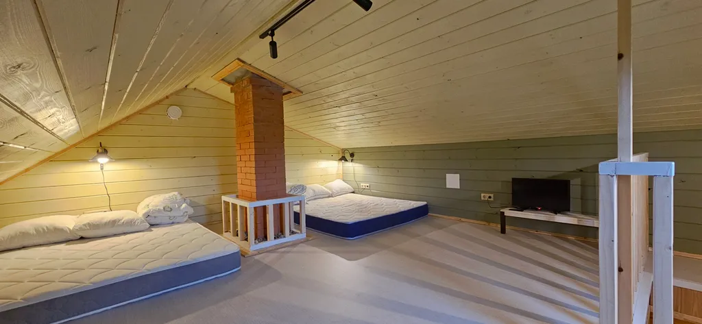 Гостевой дом с просторной крытой террасой