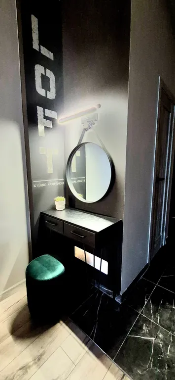 Брутальная и уютная лофт-студия в самом центре города