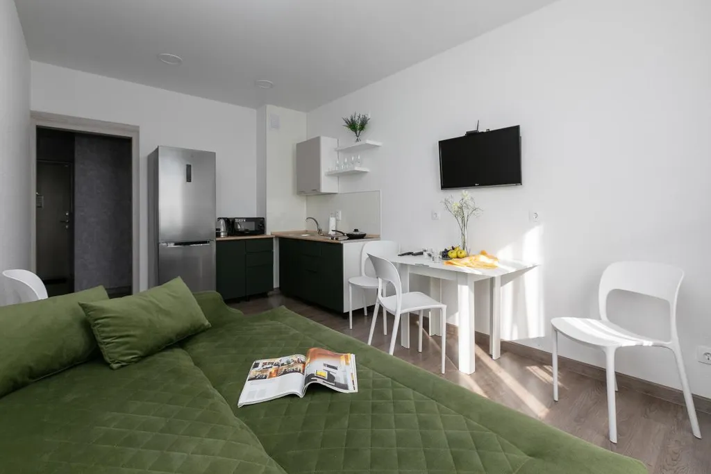 Евродвушка рядом с ЖД Вокзалом, 19 этаж