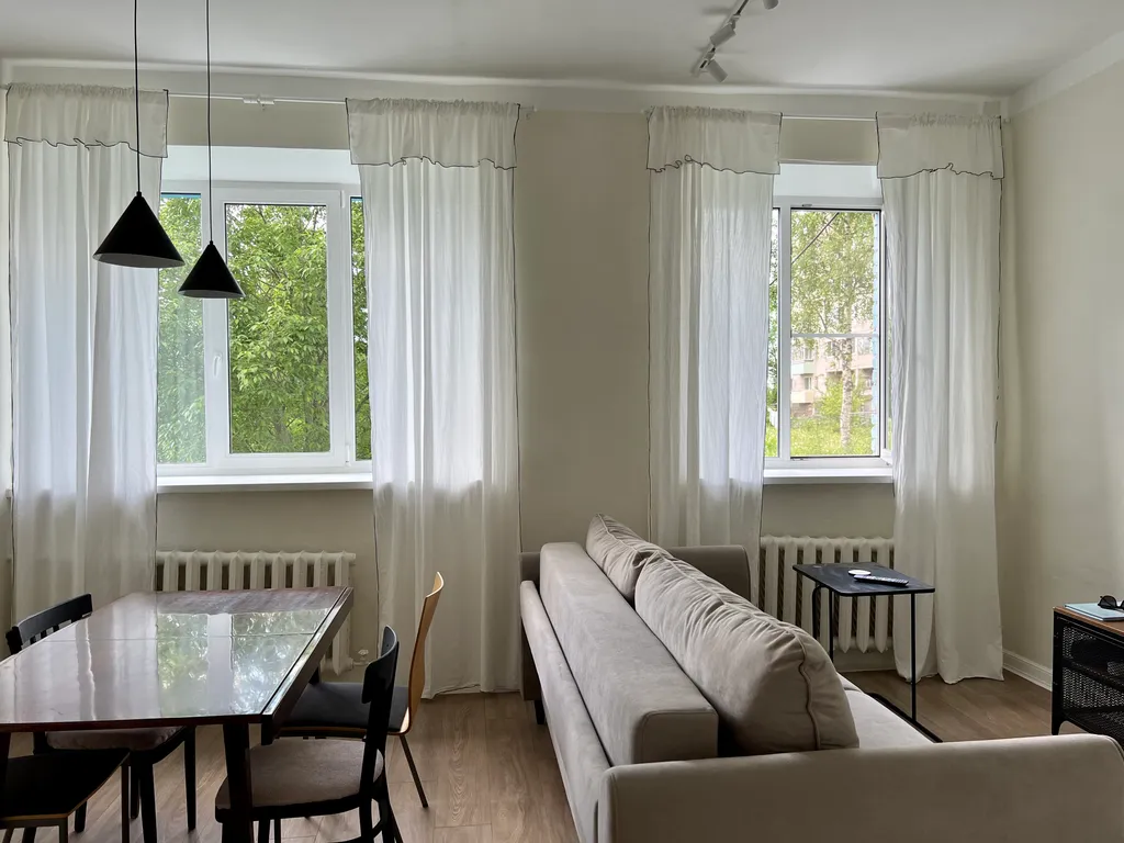 Семейная квартира у парка Рускеала