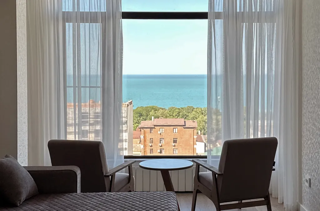 Квартира Уютная квартира в центре города с видом на море — Махачкала