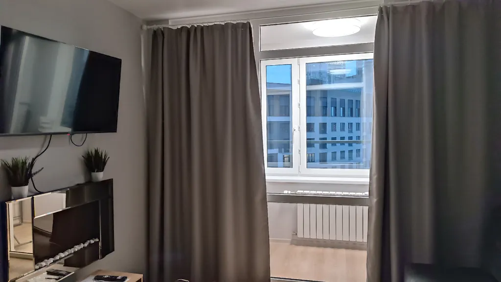 Квартира с камином и кондиционером в ЖК Парковый