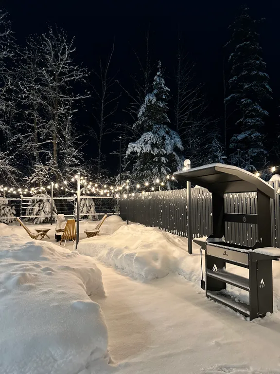 Уютный дом для отдыха на границе с лесом