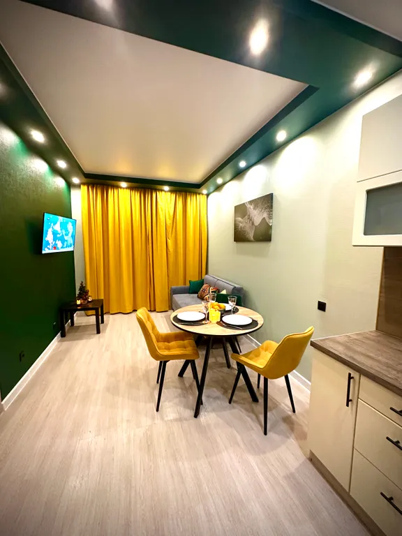 Видовая квартира с отдельной спальней