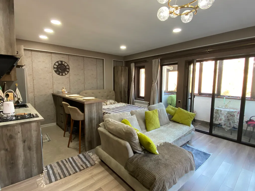 Квартира на 5 этаже с видом на горе