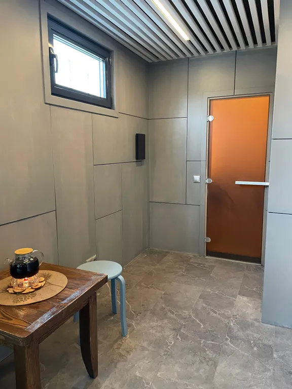 Коттедж Модульный дом с русской баней в двух шагах от озера — Павловский Посад