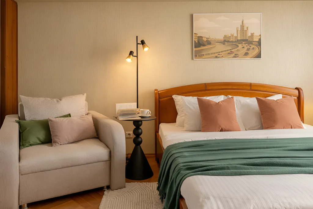 Квартира 3к квартира Апарт-Комфорт с 2мя спальнями и гостиной — Москва