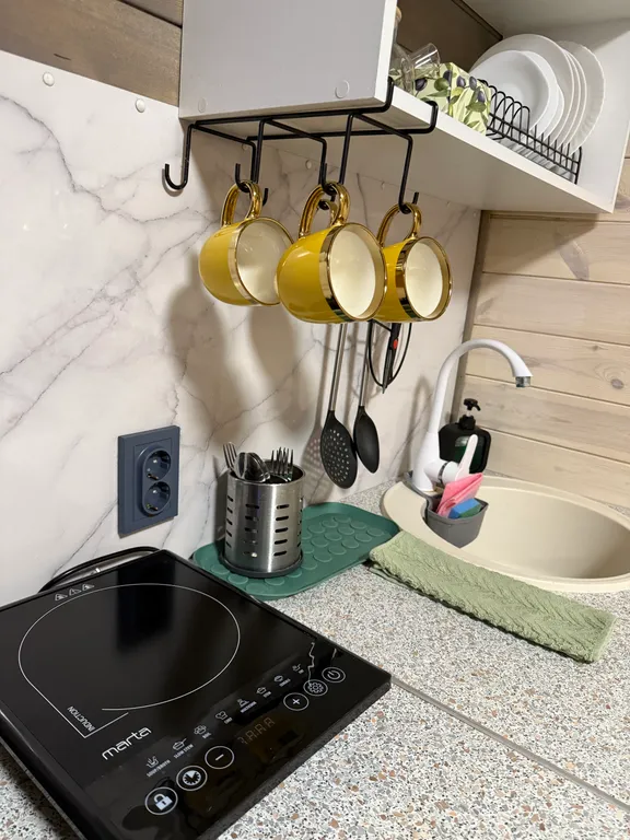 Дом благоустроенный с видом на гору