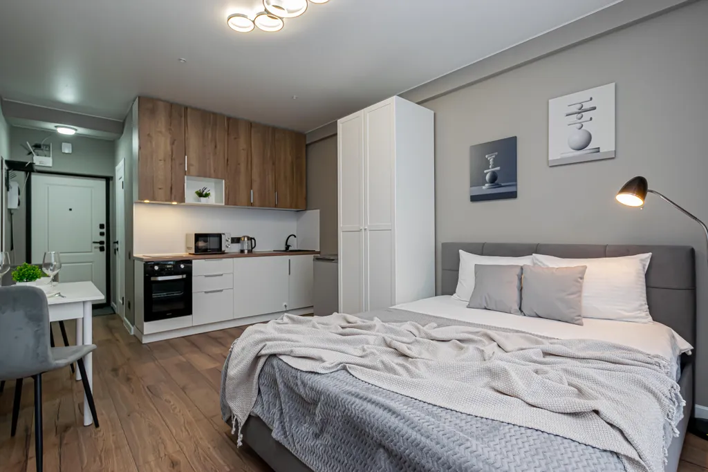 Уютная студия у цирка