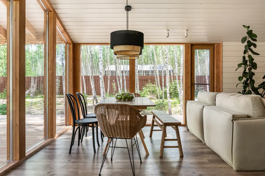 Коттедж Дизайнерский дом в лесу — аренда посуточно в Ступино