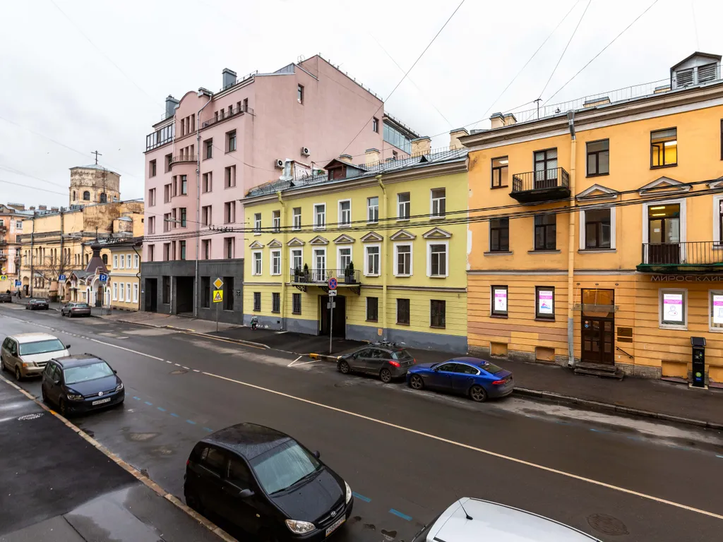 Квартира Квартира Уютная двухърусная студия в центре — Санкт-Петербург