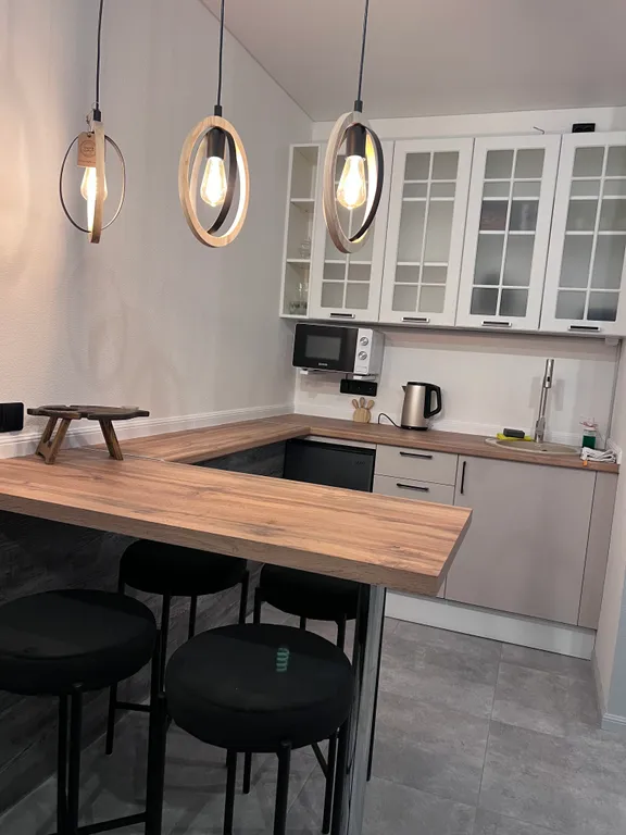 Нежная квартира с видом на город