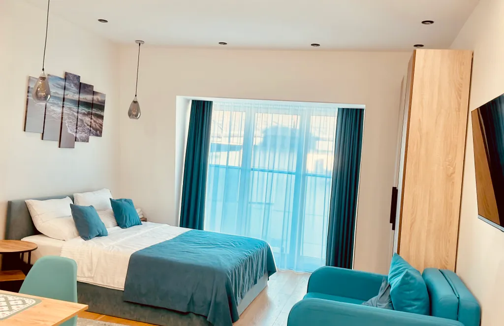 Квартира Апартаменты с видом на море, концепция отеля на первой линии — Анапа