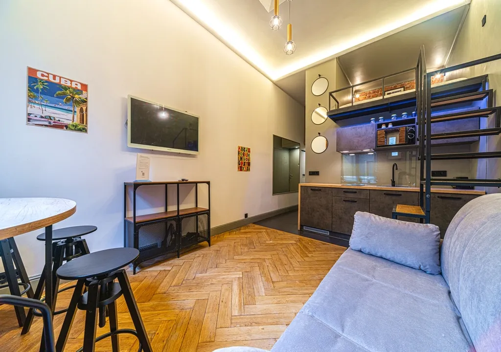 Квартира Квартира Loft in the center on Fontanka — Санкт-Петербург