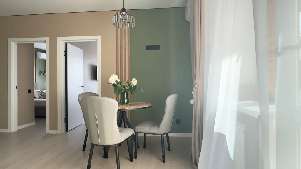 Дизайн-апартаменты вблизи ипподрома и центра города