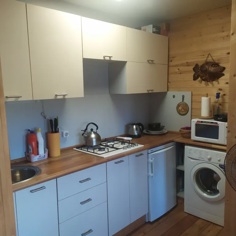 Коттедж Уютный домик рядом с заливом — Светлый