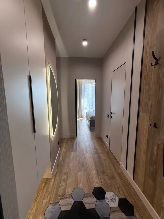 Новая квартира с потрясающим видом из окна на город