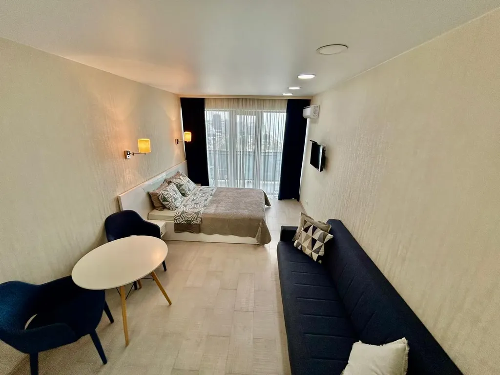 Апартаменты с видом на море и горы