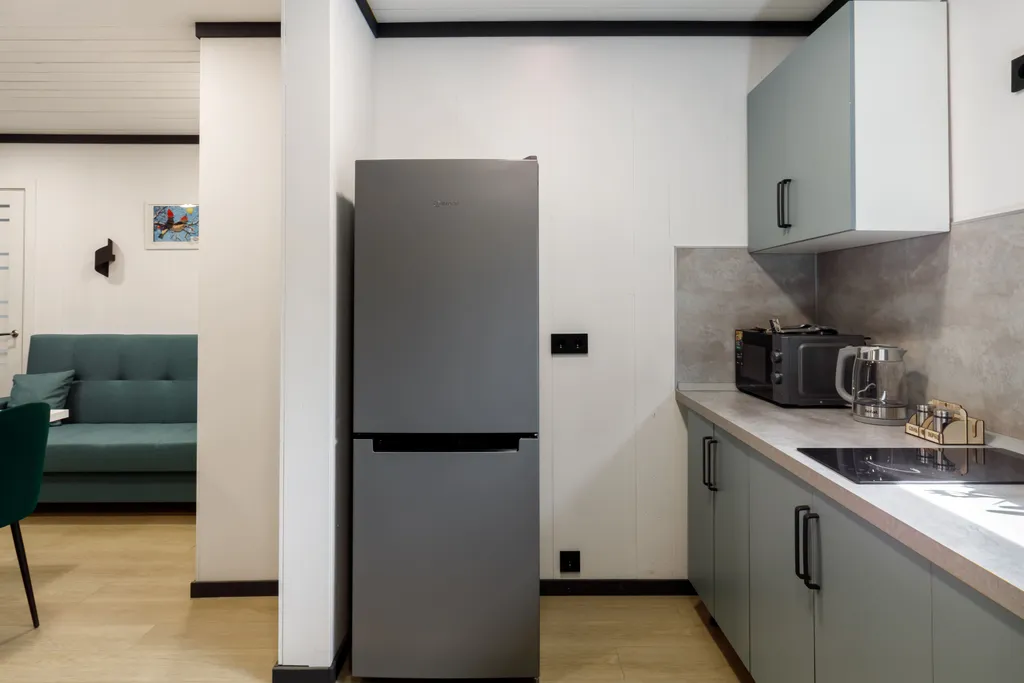 Уютный четырехмодульный дом Горняк с видом на Байкал