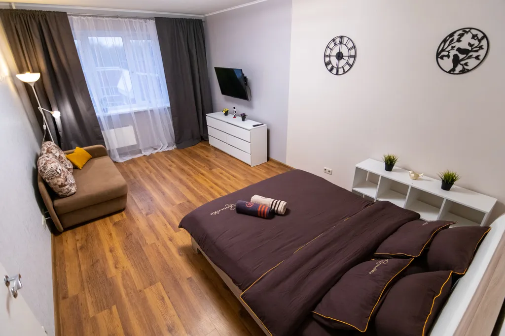 Апартаменты в отличном районе на троих