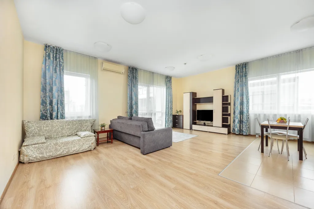 Просторный апартамент, подходящий для проживания до 6 человек