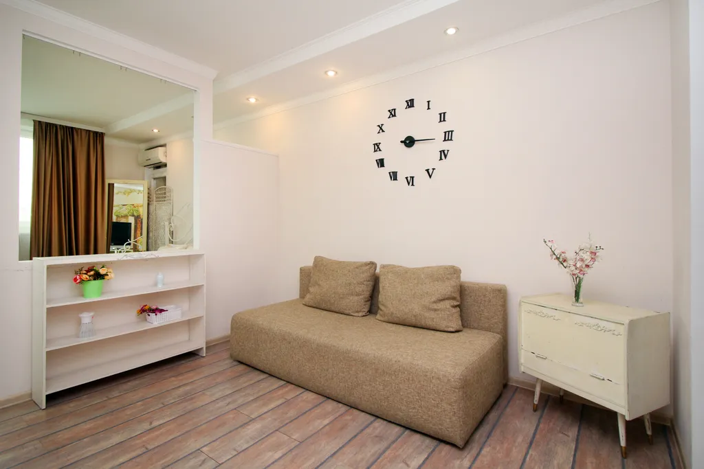 Светлая квартира в стиле Ретро