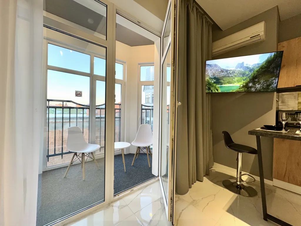 Студия в историческом центре, Советская - пешеходная улица