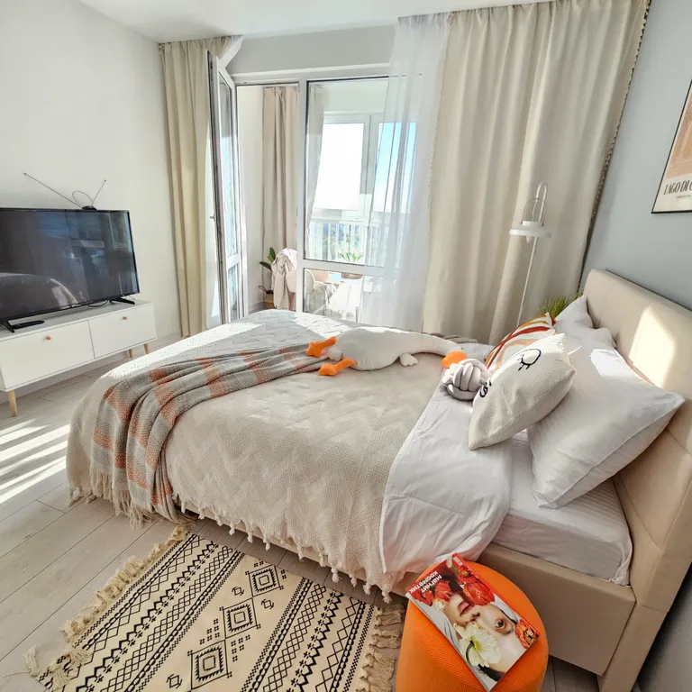 Квартира с видом на березовую рощу