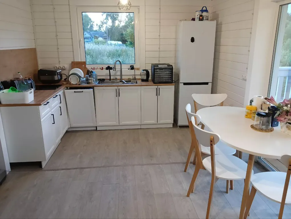 Дом с сауной и камином у леса в Карелии