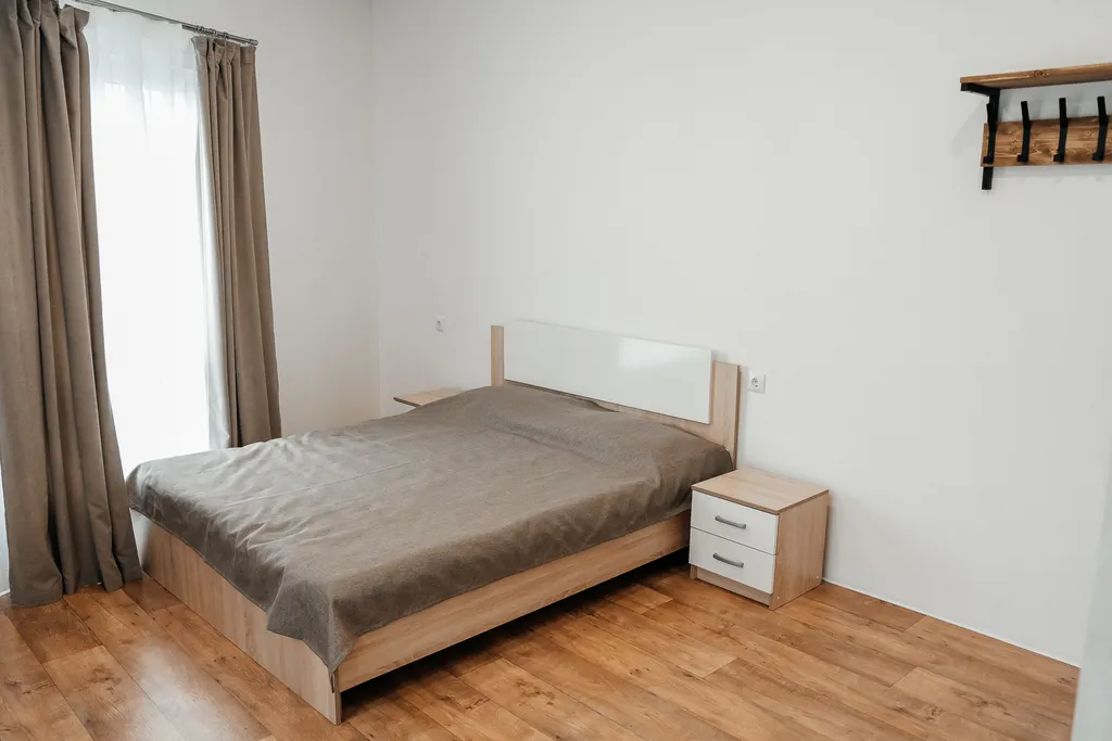 Современный двухместный номер в доме с видом на океан и вулканы