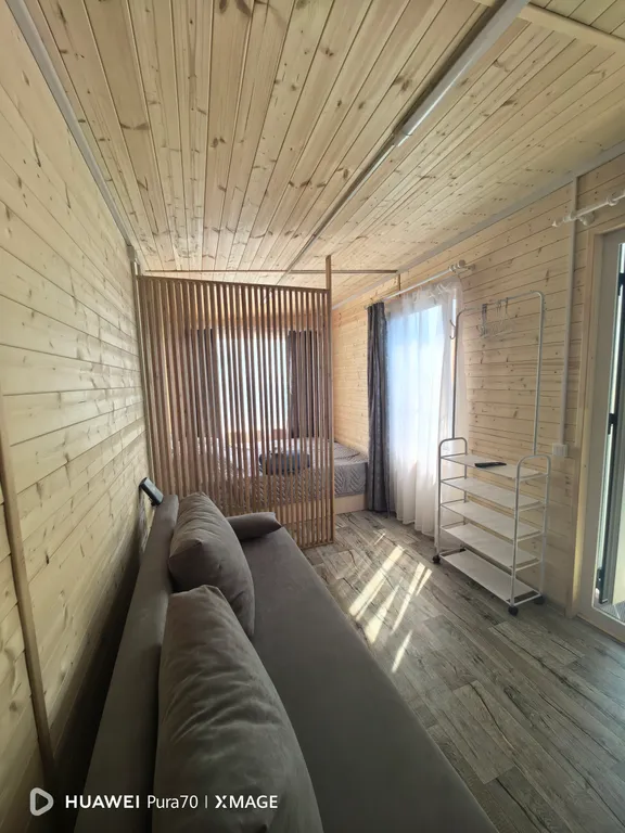 Уютные домики на берегу Азовского моря