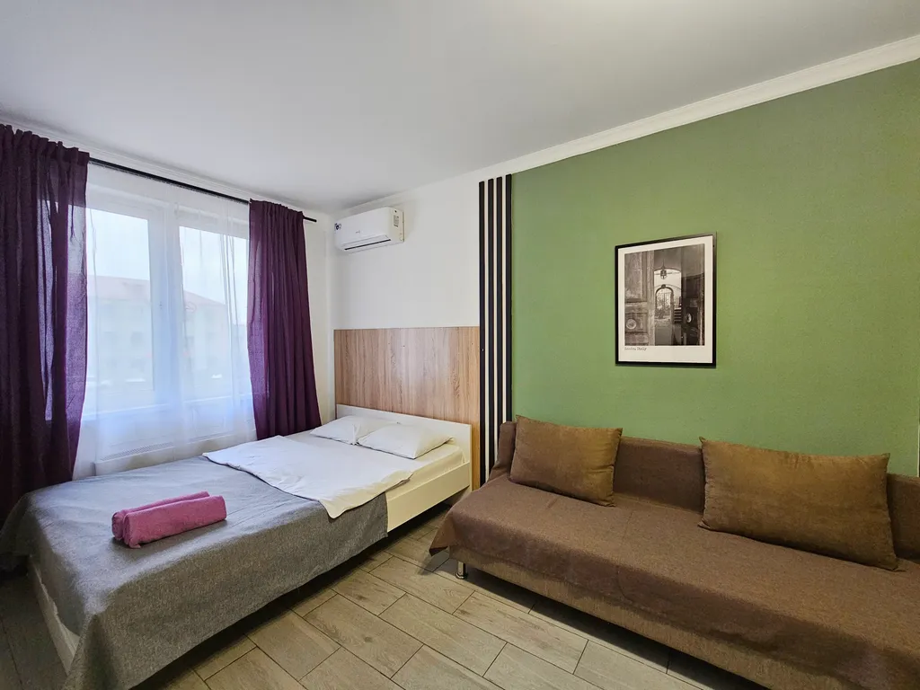 Квартира Стильная студия с кондиционером у станции МЦД — аренда посуточно в Люберцы