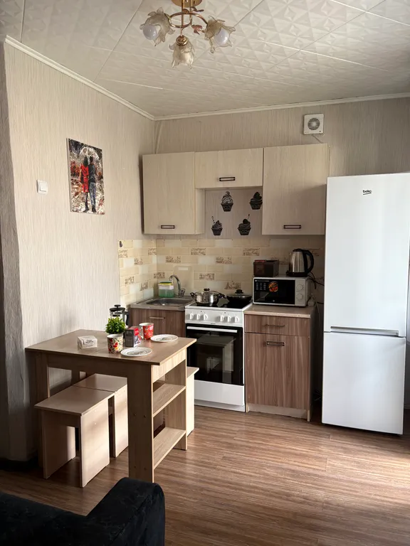 Однокомнатная квартира с уютным балконом