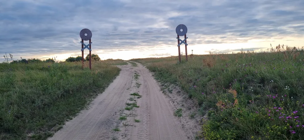 Дом-шалаш с видом на лес
