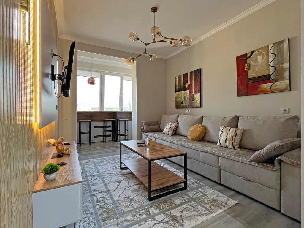 Стильная 2-комнатная квартира с роскошным видом