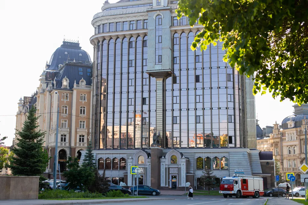 Апартаменты с терассой и с красивым видом на город