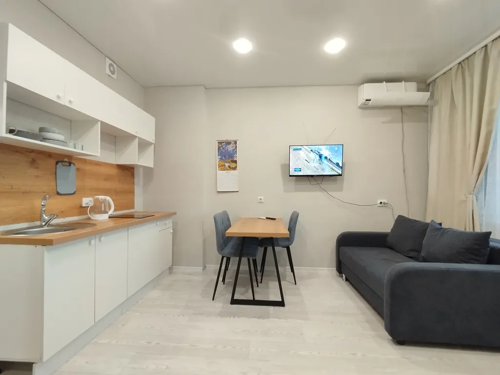 Студия с видом на озеро