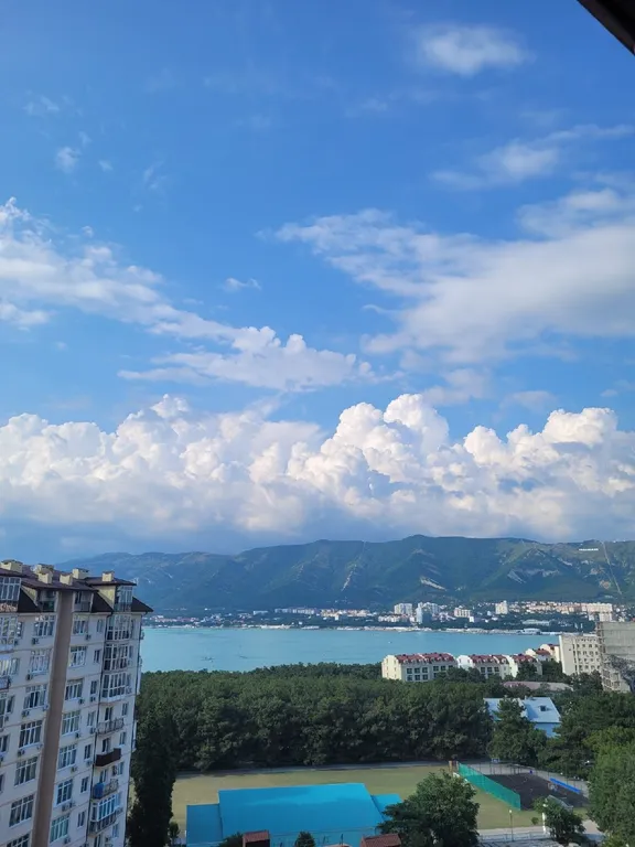 Уютная студия с панорамным видом на море