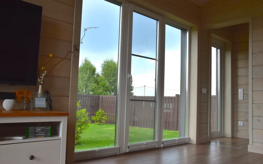 Уютный барнхаус Daсhа Beketovо с панорамными окнами