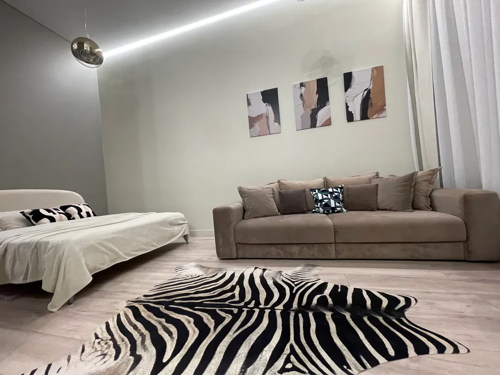 Квартира-пентхаус с высокими потолками