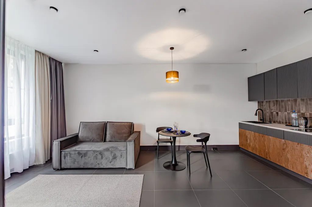 Квартира Happy Terrace квартира с террасой возле аквапарка Ривьера — Казань