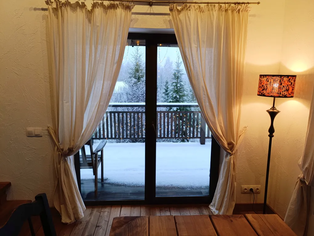 Шале с сауной на берегу реки