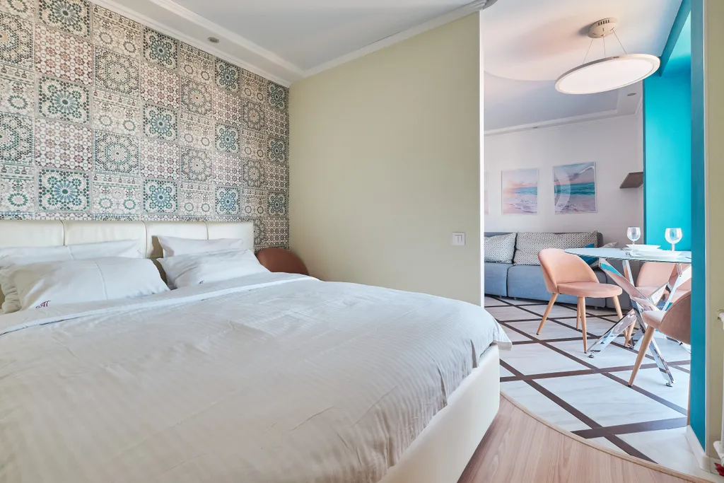 Стильный и комфортный апартамент с видом на реку