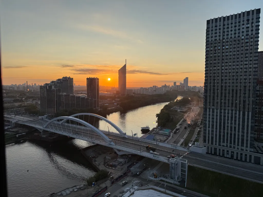 Квартира Квартира Дизайнерская евродвушка с видом на Москва-реку — Москва